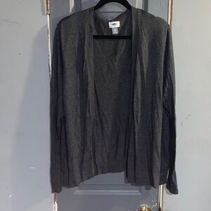 Old Navy Charcoal Women's Cardigan